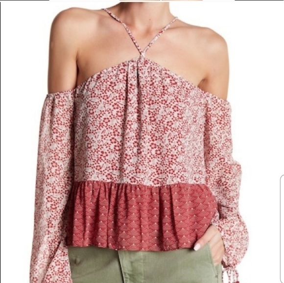 Tularosa Syrah Blouse Dusted Berry Small - Picture 3 of 13